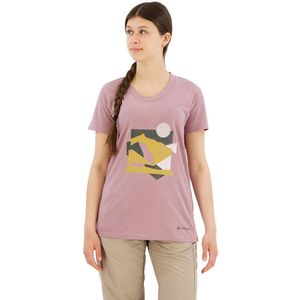 Vaude Redmont Ii Short Sleeve T-shirt Roze 40 Vrouw