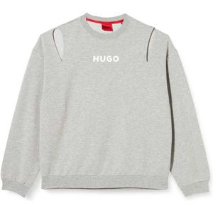 Hugo Zoe 10259745 Sweatshirt Grijs M Vrouw