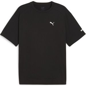 Puma Rad/cal Short Sleeve T-shirt Zwart S Man