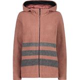 CMP - Gebreide Hoodie - Dames - Met Rits - Wooltech