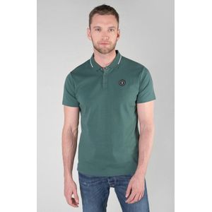 Le Temps Des Cerises Aron Korte Mouw Poloshirt