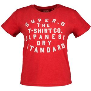 Superdry Puff Print Archive Fitted T-shirt Met Korte Mouwen