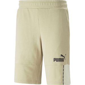 Puma Ess Block X Tape Shorts Beige XL Man