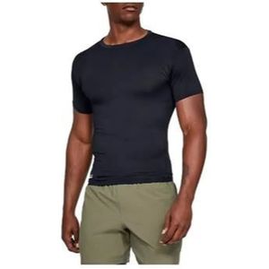 Under Armour - Hg Tactical Compression - T-shirt - Zwart - Katoen