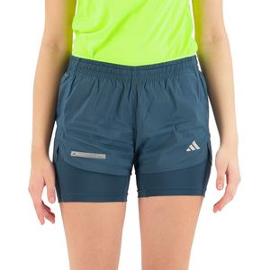 Adidas Ultimate 2 In 1 Shorts Blauw XS Vrouw