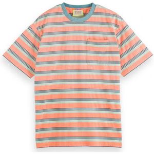 Scotch & Soda 175644 T-shirt Met Korte Mouwen