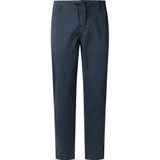 Pepe Jeans - PM2100017 - Chino Broek - Marineblauw - Tapered Fit - Katoen