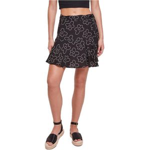 Urban Classics Viscose Short Skirt Veelkleurig 2XL Vrouw