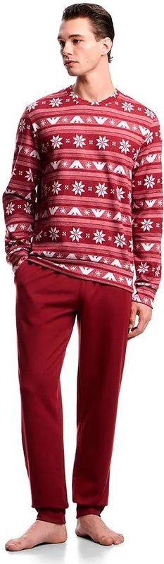 Emporio Armani Holidays Jaquard Pyjama