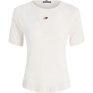 Tommy Hilfiger Regular Modal Rib T-shirt Met Korte Mouwen