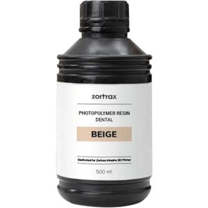 Zortrax Uv Dental 500ml 3d-printhars
