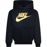 Nike - Sportswear Club - Hoodie - Zwart - Fleece - 60% Katoen, 40% Polyester