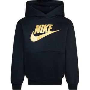 Nike - Sportswear Club - Hoodie - Zwart - Fleece - 60% Katoen, 40% Polyester