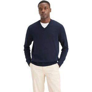 Dockers - Trui - Katoen en Polyester - V-hals - Lange Mouwen