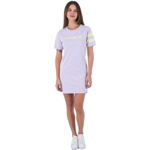Hurley Oceancare One&only Short Sleeve Short Dress Paars XS Vrouw