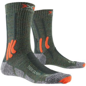 X-socks Trekking Silver Socks Grijs EU 39-41 Man