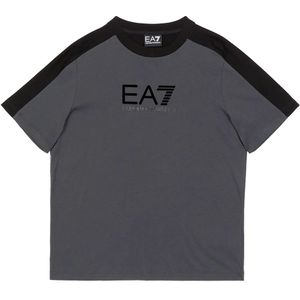 Ea7 Emporio Armani Train Athletic Colour Block T-shirt Met Korte Mouwen