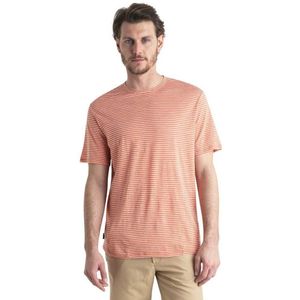 Icebreaker Merino Linen Short Sleeve T-shirt Oranje S Man