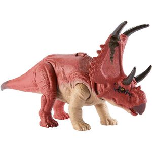 Jurassic World Wild Roar Diabloceratops Figure Oranje