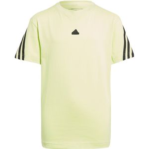 Adidas Future Icons 3 Stripes Short Sleeve T-shirt Geel 13-14 Years