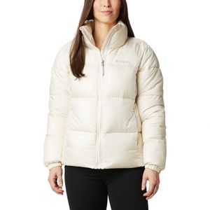 Columbia Puffect Jacket Wit L Vrouw
