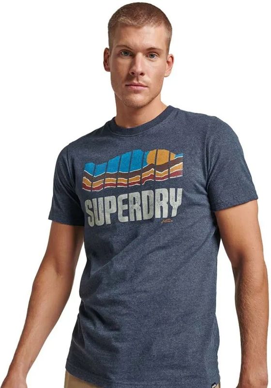 Superdry - Vintage Great Outdoors - T-shirt - Korte Mouwen