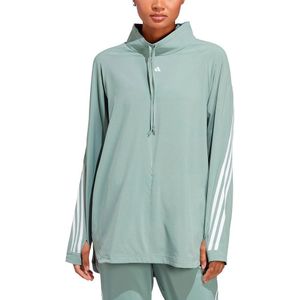 Adidas Icons Fullcover Hoodie Groen XS Vrouw