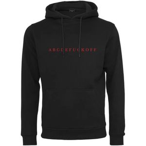 Mister Tee - ABC Hoodie trui - Zwart