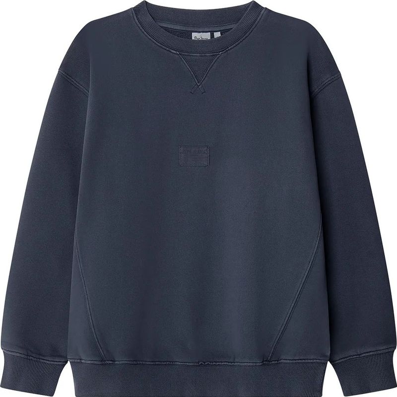 Pepe Jeans - PB5800012 - Sweater - Marineblauw - Casual - Katoen