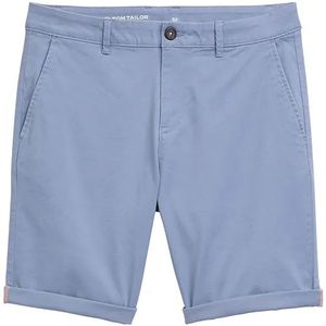 Chino - Effen - Katoen - Slimfit - Omgeslagen Zoom, Ritssluiting