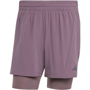 adidas - D4T - Shorts - 2 in 1 - AEROREADY-technologie - Geschikt voor Yoga en Training