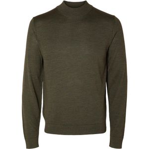 Selected 16090148 Town Sweater Groen M Man