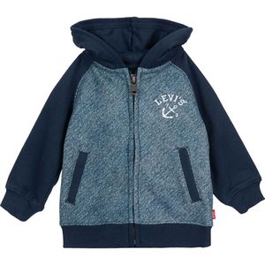 Levi´s ® Kids Trompe Loeil Denim Sweatshirt Met Rits