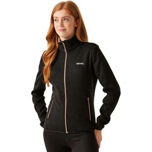 Regatta - Newhill - Fleece - Zwart - Gerecycled 100% Polyester, 250gsm, 2 Ritsvakken