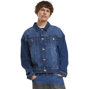 Build Your Brand Heavy Ounce Boxy New Mid Spijkerjas