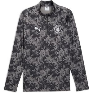 Puma Manchester City Fc 25/26 Voor De Wedstrijd Sweatshirt Met Halve Rits