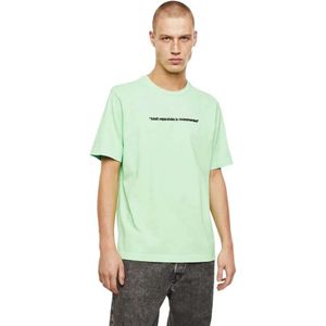 Diesel Just Neon T-shirt Met Korte Mouwen