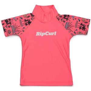 Rip Curl Mini Anak Uv-werend T-shirt Met Korte Mouwen Voor Kinderen