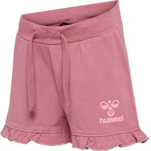 hummel - hmlTALYA RUFFLE SHORTS - Korte Broek - Bumblebee® Logo - Jersey Stof