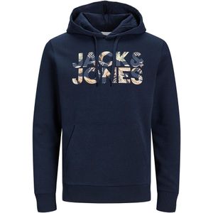 Jack & Jones Jeff Corp Logo Hoodie Blauw S Man