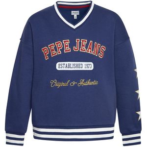 Pepe Jeans Baby Sweatshirt Blauw 10 Years Meisje