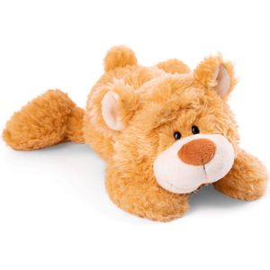 Nici Soft Bear Mielo 50 Cm Lying Teddy Oranje