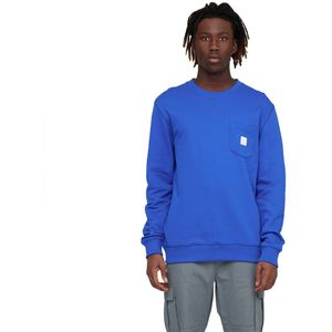 Makia Square Pocket Sweatshirt Blauw 2XL Man