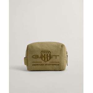Gant Tonal Shield Wash Bag Groen