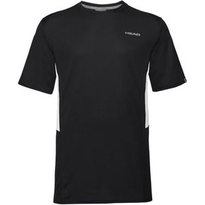 Head Racket Club Tech Short Sleeve T-shirt Zwart 152 cm Jongen