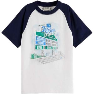 Scotch & Soda 179506 T-shirt Met Korte Mouwen