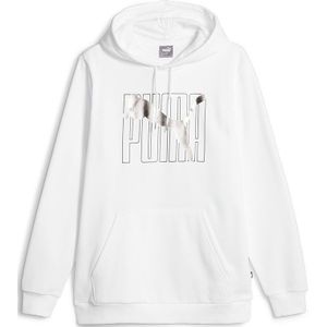 Puma Ess+ Logo Lab Holida Sweatshirt Wit XL Man