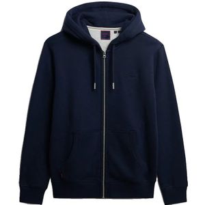 Superdry Vintage Logo Embroidered Sweatshirt Met Halve Rits