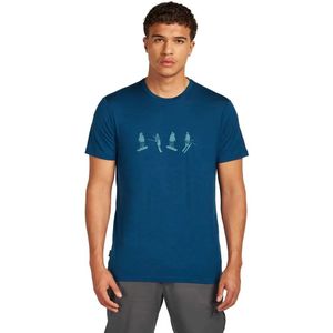Icebreaker Merino 150 Tech Lite Snow Day T-shirt Met Korte Mouwen