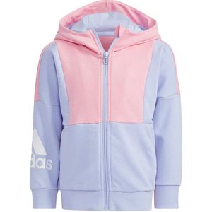 Adidas - Lk Bos Kn Hoodie - Badge of Sport Jas - Met Capuchon